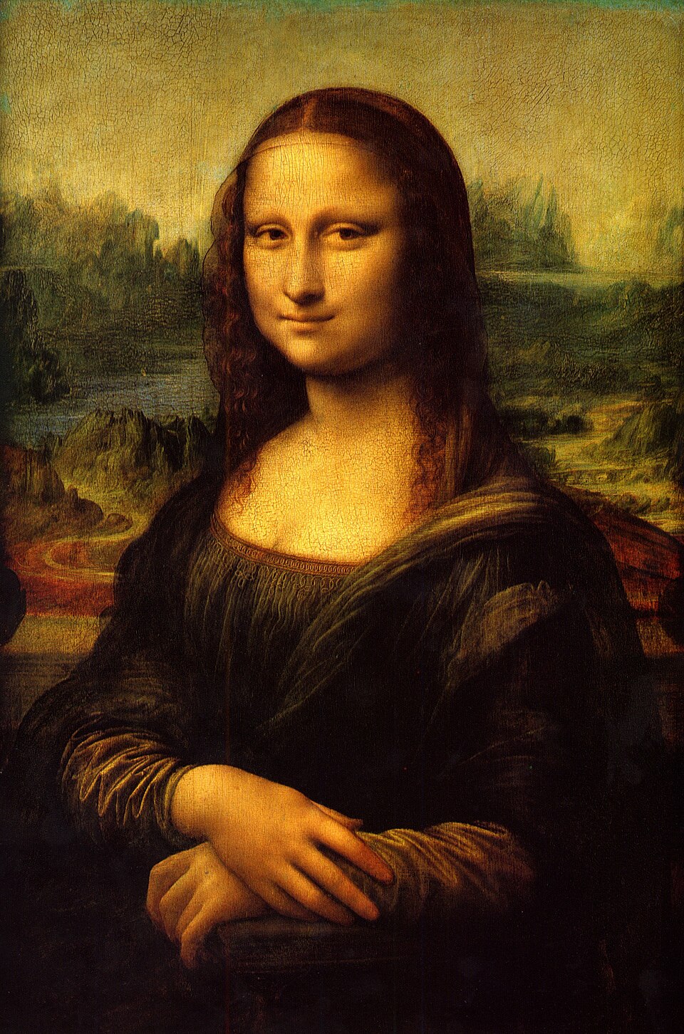 Mona Lisa by Leonardo da Vinci (public domain)